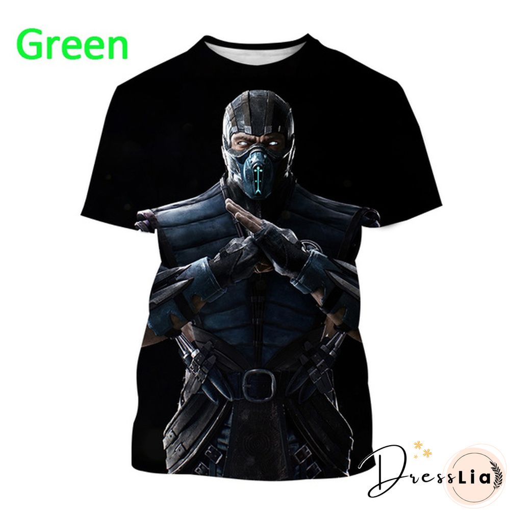 New Mens Fashion Print T-Shirt