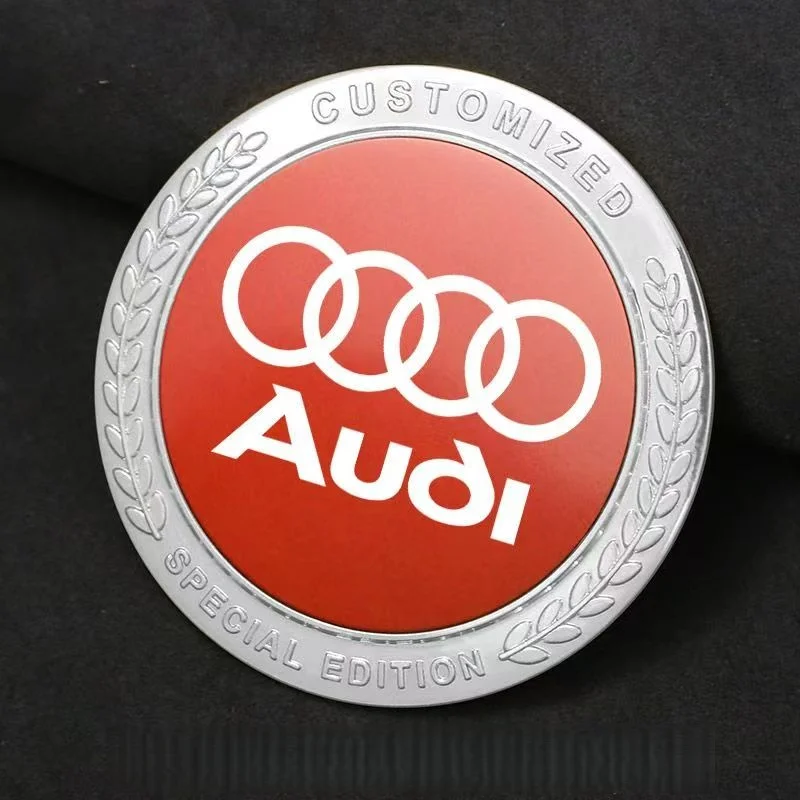 Triangle window side sticker, metal non-fading car stickers decorative stickers