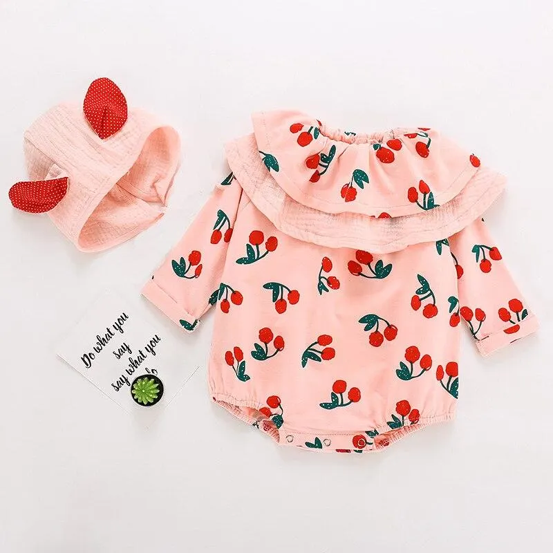 Newborn Baby Boys Girls Long Sleeve Hooded Loving Heart Rompers Clothes 2020 Spring Autumn Baby Toddler Boys Girls Jumpsuits