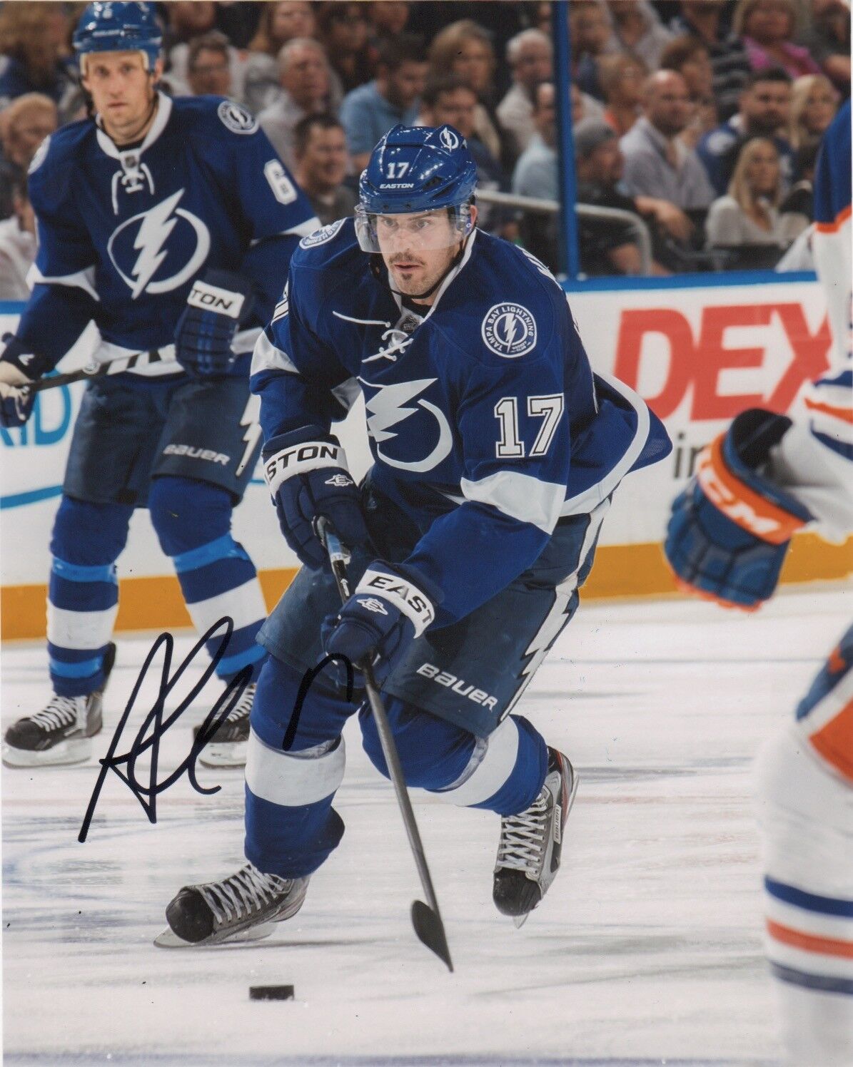 Tampa Bay Lightning Alex Killorn Signed Autographed 8x10 NHL Photo Poster painting COA C