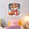 Christmas Fox-11CT Stamped Cross Stitch 40*40cm/15.75*15.75in tapestrymarket