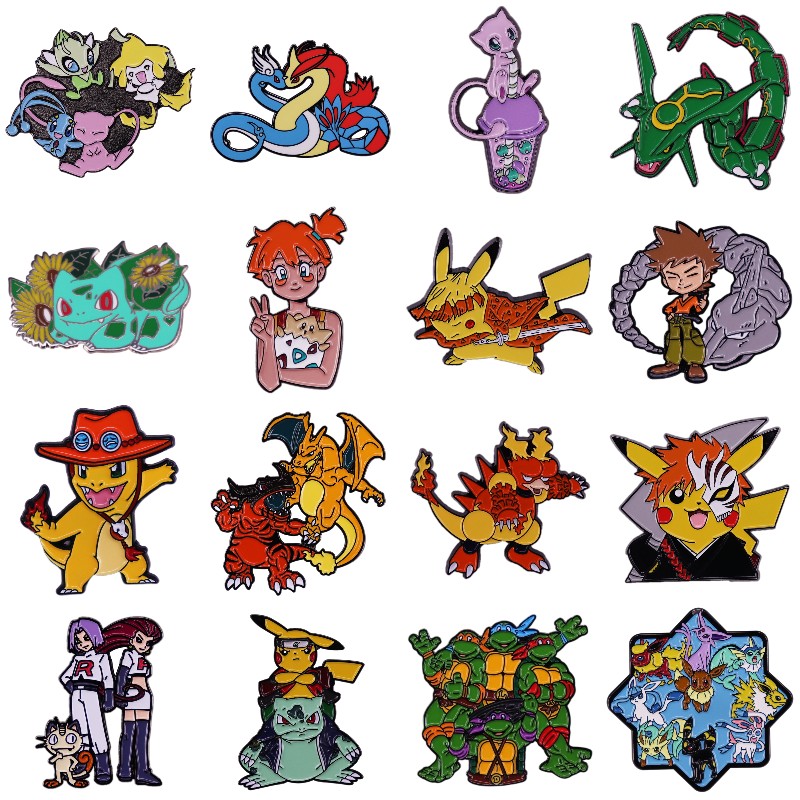 All Anime Game Enamel Pin