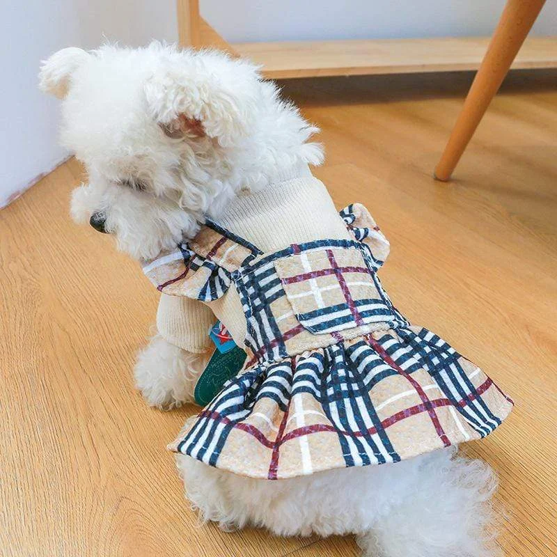 petnoo.comPlaid Dog Dressshopify