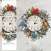 Diamond Painting Acrylic Bird Garland Clock Ornament