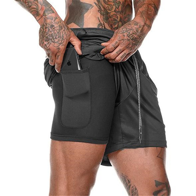 Men's Gym and Running Fitness Shorts