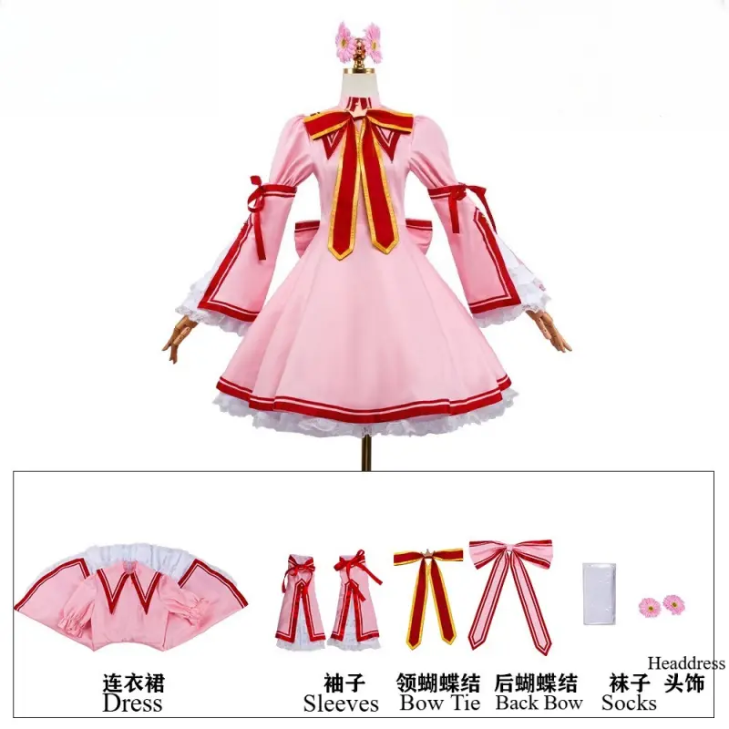[Wetrose] In Stock Rewrite Kotori Kanbe Dress Anime Cosplay Costume