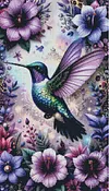 Luxury AB Velvet Diamond Painting Kit - Bird