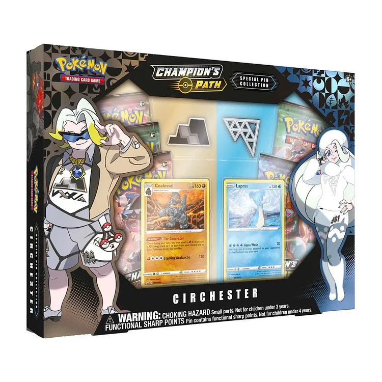 Pokémon TCG: Champion's Path Special Pin Collection (Circhester)