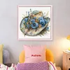 Flower Cowboy Hat-18CT Stamped Cross Stitch 25*25cm/9.84*9.84in tapestrymarket