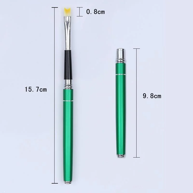 1Pc Nail Art Brushes For Manicure UV Gel Brush Pen Extensions Acrylic Nail Art Painting Drawing Carving Pen Phototherapy Brush-Nail Inspo