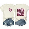Texas A&M Gig 'Em Aggies Tee