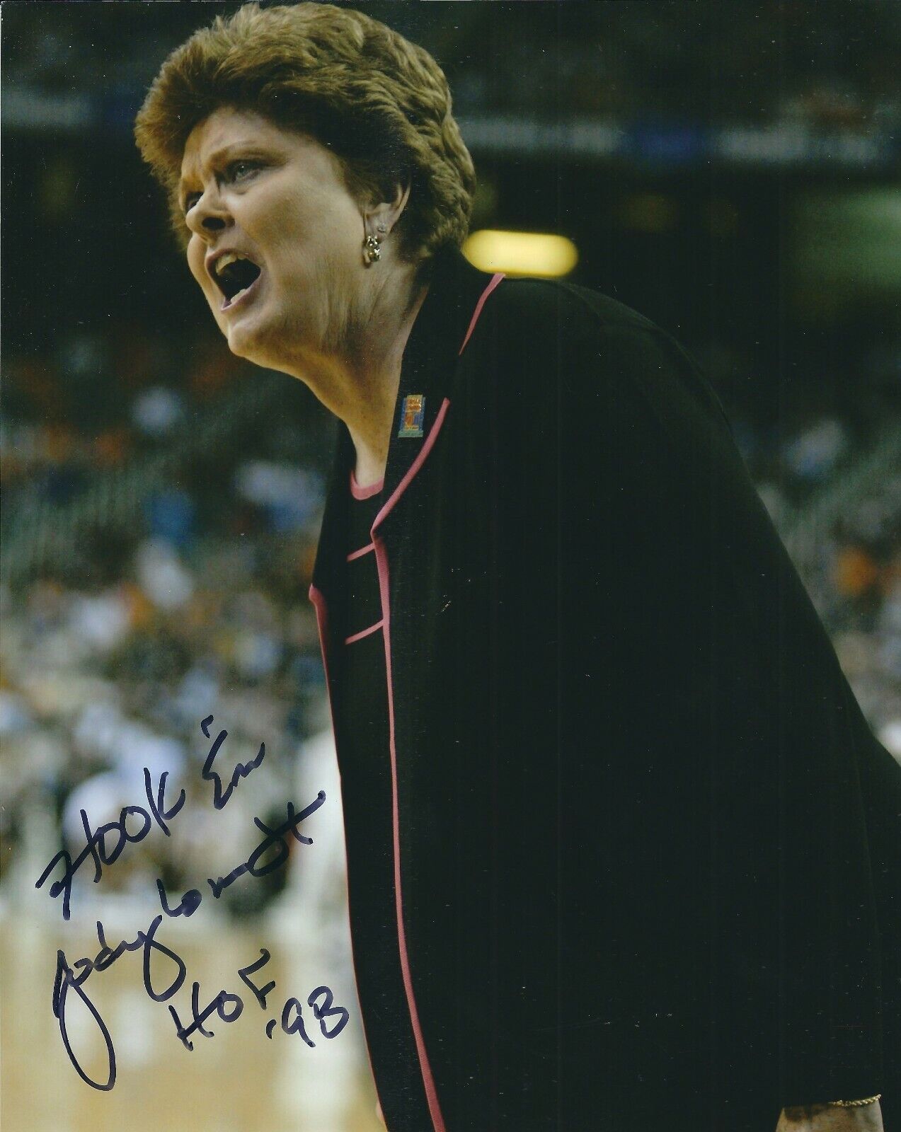 Signed 8x10 JODY CONRADT HOF Texas Longhorns Autographed Photo Poster painting - w/COA