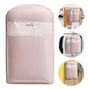 [US Local Warehouse] Space Saving Hanging Garment Bag w/ Self Compression Zipper Storage Bag(Pink S)