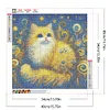 Diamond Painting -DIY Round Drill Cat(40x40cm)