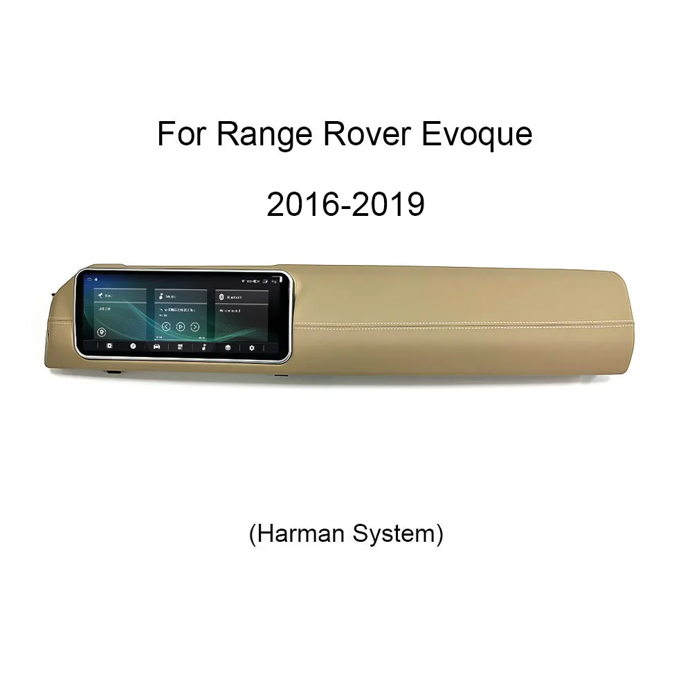 12,3 Zoll Android Auto GPS Bildschirm Upgrade Multimedia Player f&uuml;r Land Rover Range Rover Evoque mit Harman System L538