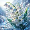 Lily Of Valley-11CT Stamped Cross Stitch 40*40cm/15.75*15.75in