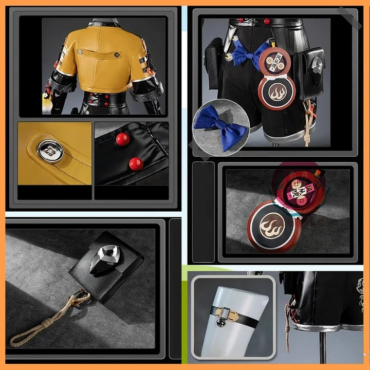 ゼンゼロ　橘福福　フルセット Monenjoy ゼンレゼンレスゾーンゼロ フーフー コスプレ衣装 橘福