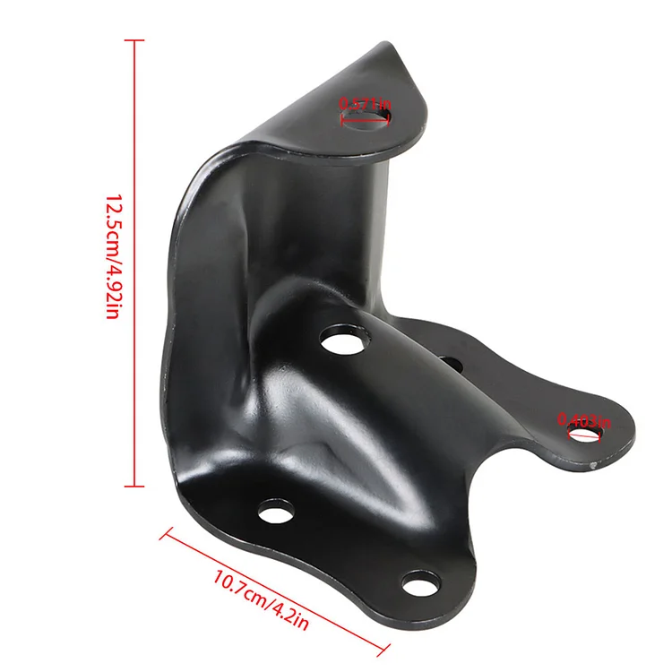 Silscvtt Rear Leaf Spring Shackle with Bracket Kit Set Replacement for 1986-1997 Ford Ranger