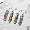 4Pcs Special Shape Bluebird Diamond Painting Bookmark Art Project for Book Lover