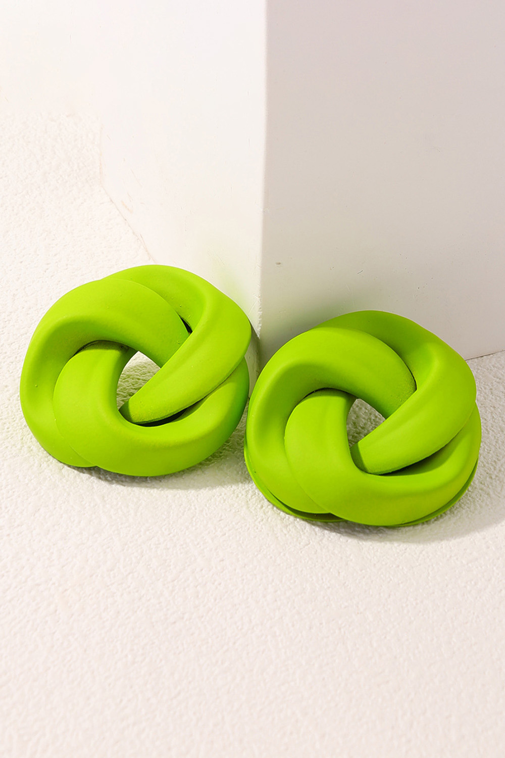 Fashion Geometric Twist Candy Earrings