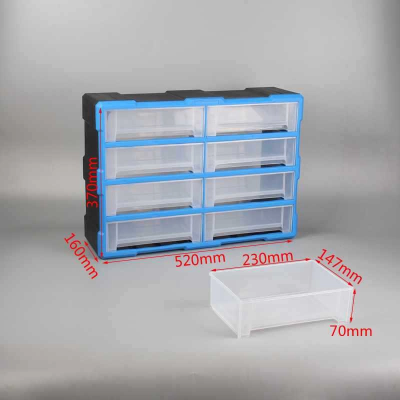Casual Solid Color Plastic Storage Box