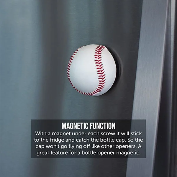 BOTTLE OPENER - LIMITED EDITION OFFICIAL RAWLINGS BASEBALL