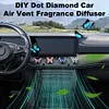 (US Local)Diamond Painting Car Aromatherapy Vent Clip Bling Air Vent Decorations (D)
