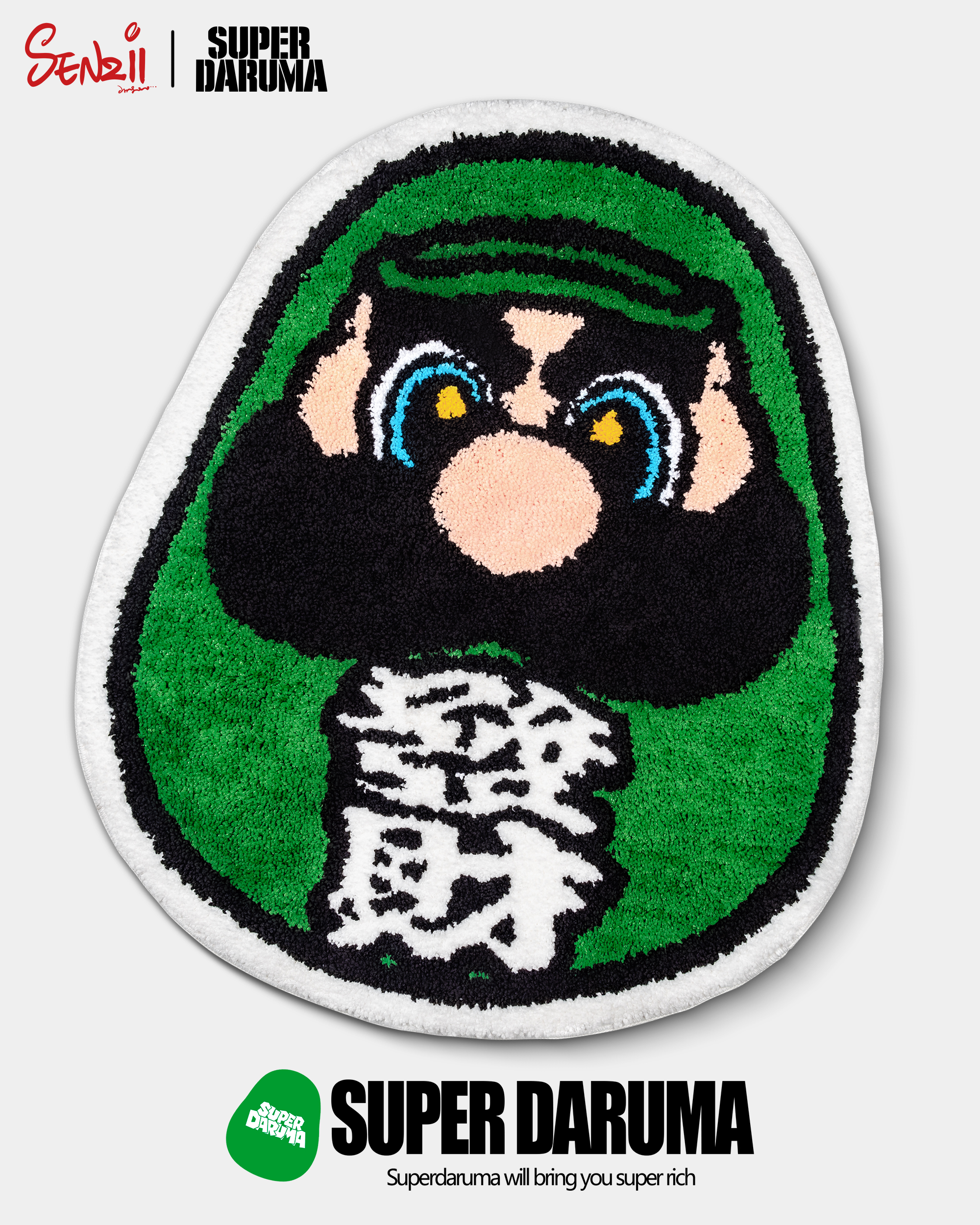 "Pre-sale" Super Daruma Fortune Carpet - Super Daruma Fortune Carpet