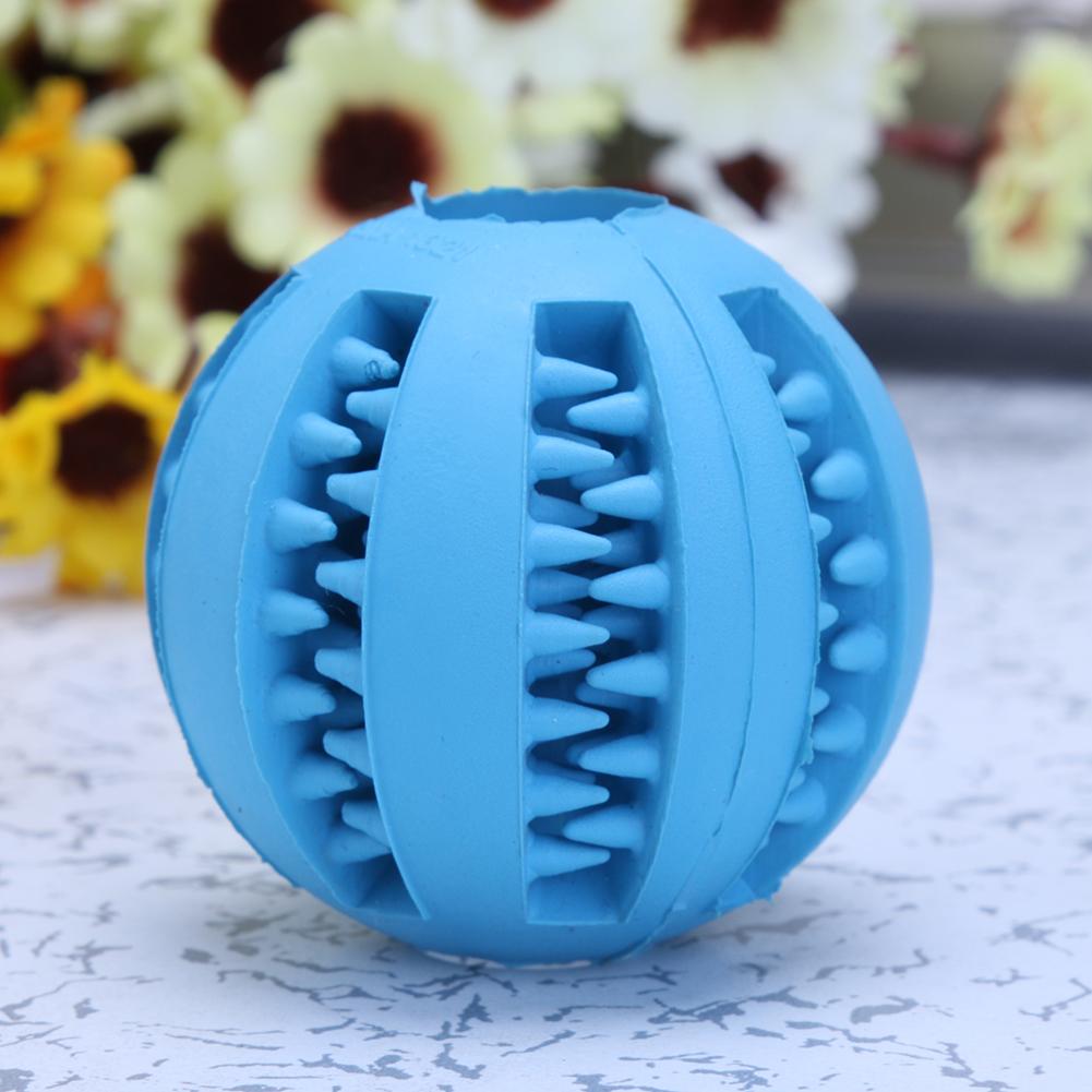 

5/7cm Pet Toys Rubber Funny Interactive Ball for Dog Chew Tooth Cleaning, Green, 501 Original