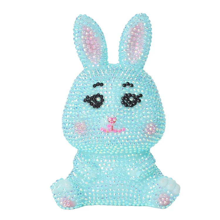 【Lamp】Rabbit Diamond Painting Night Light Diamond Painting Bedside Lamp for Kid Gift gbfke