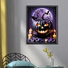 Halloween Pumpkin-11CT Stamped Cross Stitch 40*50cm