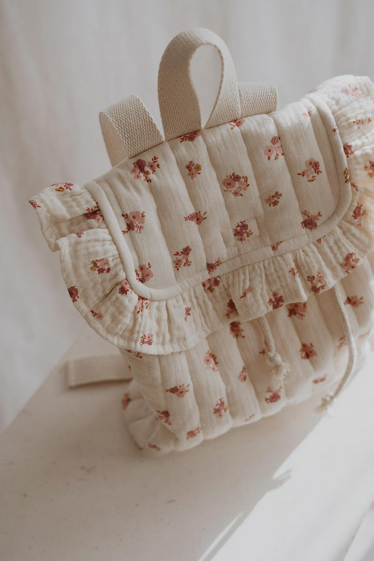 Frilled Flap Backpack Sewing Templates - With Instructions