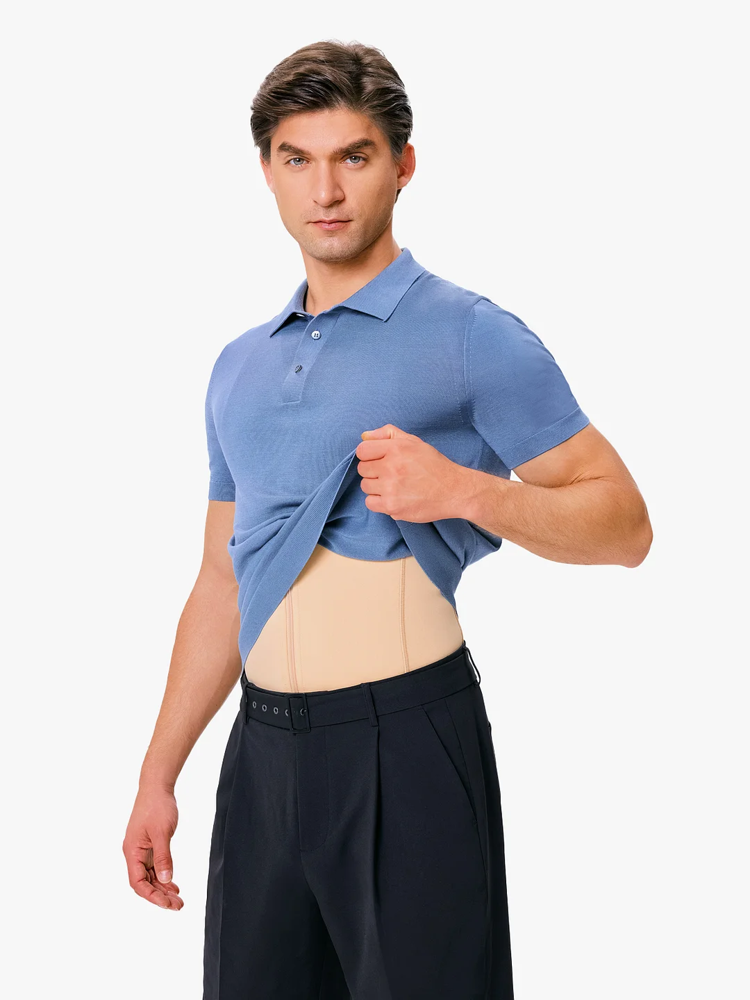 Zipper Belly Compression Workout out Waist Trainer Shapewear Tank Top