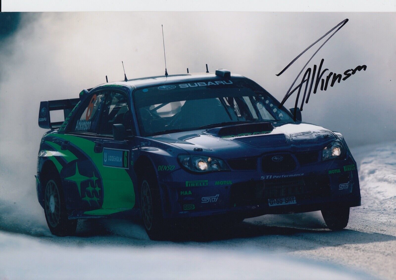 Chris Atkinson Hand Signed 12x8 Photo Poster painting - Rally Autograph 1.