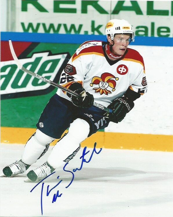 Jokerit Tommi Santala Signed Autographed 8x10 Photo Poster painting COA