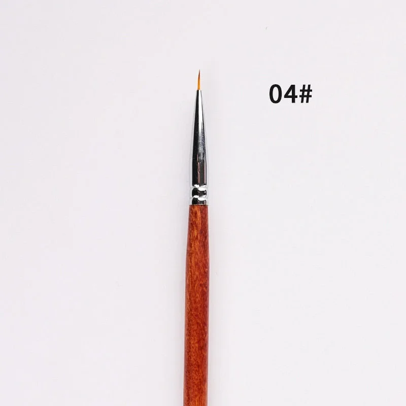 1 Pc Double Way Rhinestone Silicone Nail Brush Carving Emboss Hollow Pottery Pen UV Gel Shaping Silicone Brushes Nail Art Tool-Nail Inspo