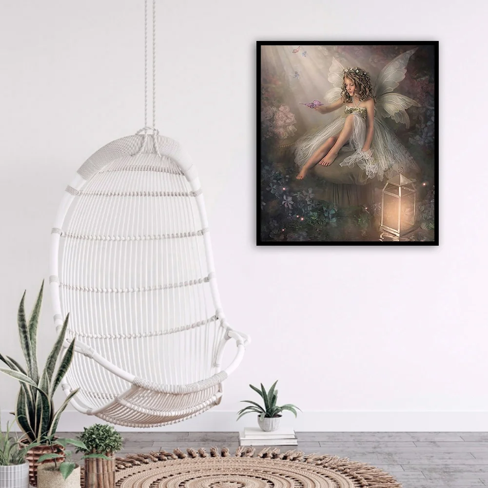 DIY Stamped Cross Stitch 11CT Full Embroidery 40*45cm - Angel