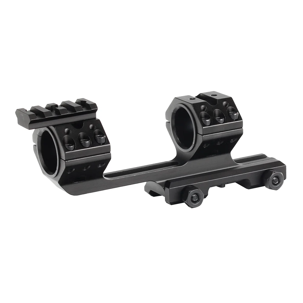 ohhunt ®1 Inch 25.4mm / 30mm Ring Scope Mount With Removable Picatinny Rail For 21mm Picatinny Mount