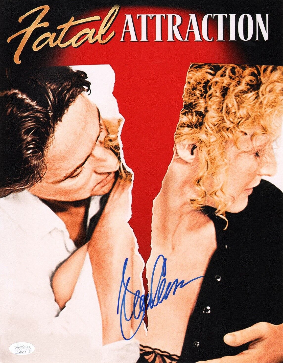 ~~ GLENN CLOSE Authentic Hand-Signed FATAL ATTRACTION