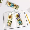 3Pcs Diamond Painting Sunflower Bookmark for Reading Enthusiasts Book Lovers