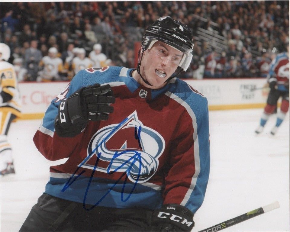 Colorado Avalanche Tyson Barrie Signed Autographed 8x10 Photo Poster painting COA #2