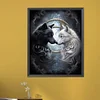 Diamond Painting-Round AB Drill Wolf(45*55CM)