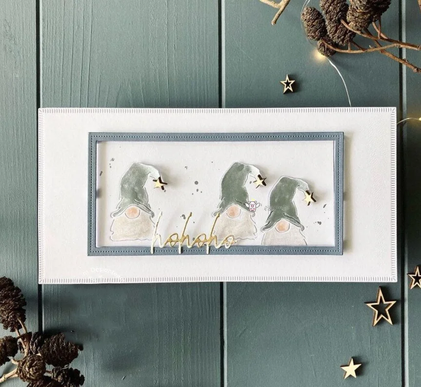 Piggy Craft metal cutting dies cut die mold Santa decoration Scrapbook paper craft knife mould blade punch stencils dies