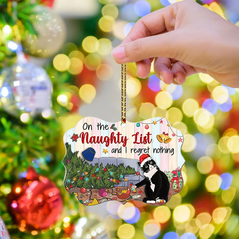 Xmas Tree Hanging Animal Pendants Cute Christmas Decorations for Cat/Dog Lover