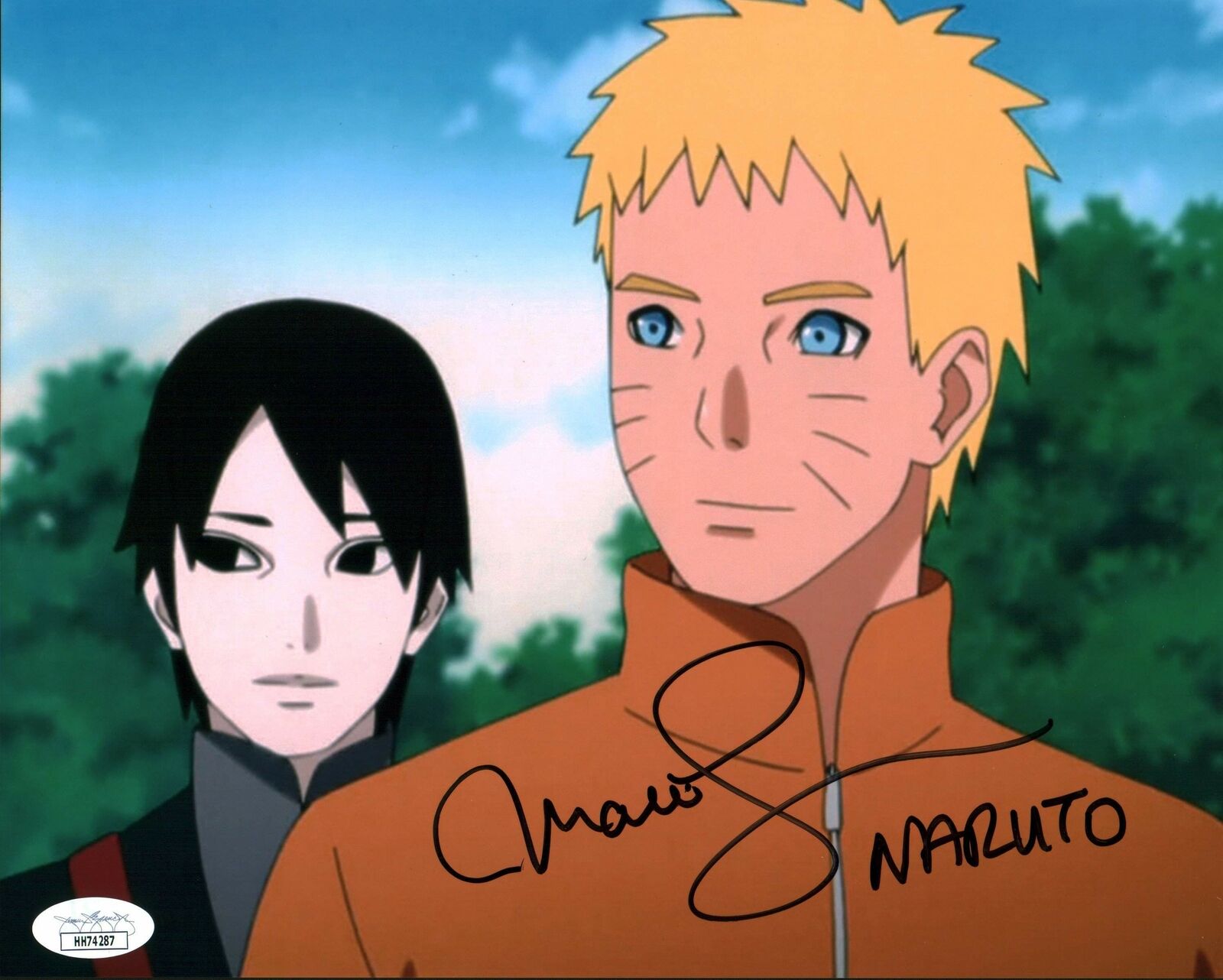 Maile Flanagan Boruto Naruto Next Generations 8x10 Photo Poster painting Signed Autographed JSA