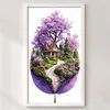 Landscape Leaf Silhouette-11CT Stamped Cross Stitch 40*70cm(Big Size) tapestrymarket