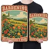 Gardening Because Murder Is Wrong - Metal Tin Signs(8*12Inch/12*16Inch)