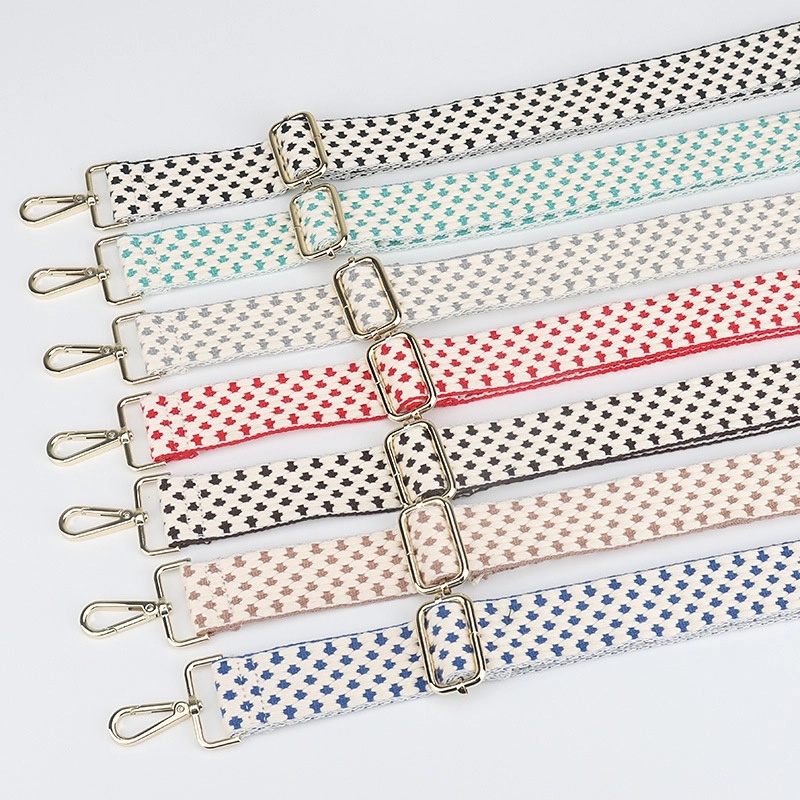 Adjustable Solid Color Wide Shoulder Strap Bag Strap Accessories Bag Strap Canvas Crossbody Strap Backpack Strap Replacement Women