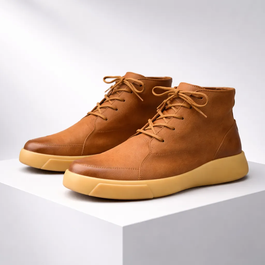 Men's Leather Chukka Boots &ndash; Smart Casual Ankle Desert Boots &ndash; view 2