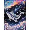 Diamond Painting-DIY Special Shaped Drill Pearl Painting Whale(30x40cm)
